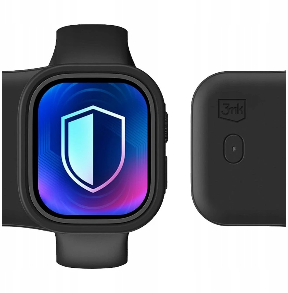 3MK Endurance nešiojamas dėklas Apple Watch 40mm/41mm 2,5W 1200mAh USB-C, juodas