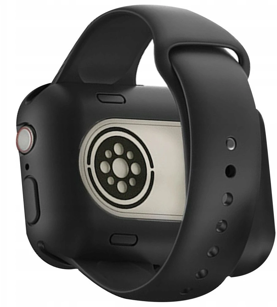 3MK Endurance nešiojamas dėklas Apple Watch 40mm/41mm 2,5W 1200mAh USB-C, juodas