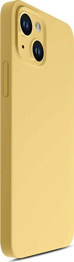 Nezatříděno 3Mk Protection 3 mk Hardy silikoninis „MagCase“ dėklas, skirtas „iPhone 15 Plus“ – geltonas