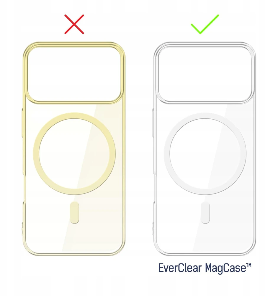 Dėklas 3MK EverClear MagDėklas do Apple iPhone 17 Pro Max