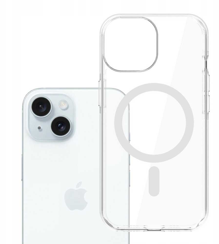 Dėklas 3MK EverClear MagCase skirtas Apple iPhone 15