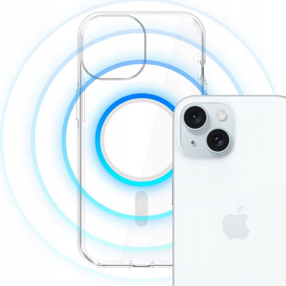 Dėklas 3MK EverClear MagCase skirtas Apple iPhone 15
