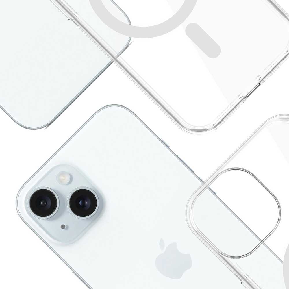 Dėklas 3MK EverClear MagCase skirtas Apple iPhone 15