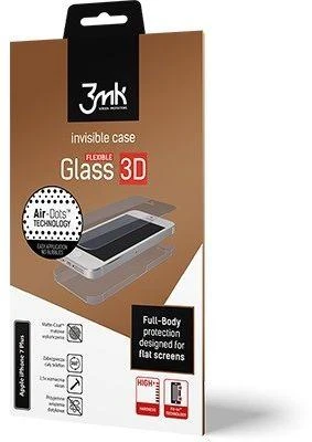 3MK FLEXIBLEGLASS 3D IPHONE 8 PLUS HYBRID GLASS+FOIL