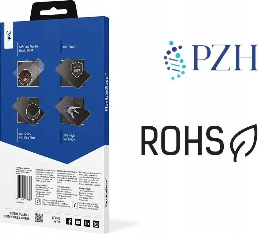 3MK FlexibleGlass Poco M6 Pro 4G hibridinis stiklas