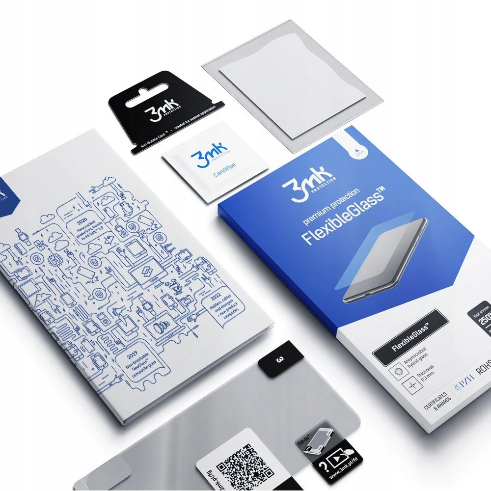 3MK „FlexibleGlass Hybrid Glass“ apsauginis stikliukas „Samsung Galaxy A17 5G“ telefonui