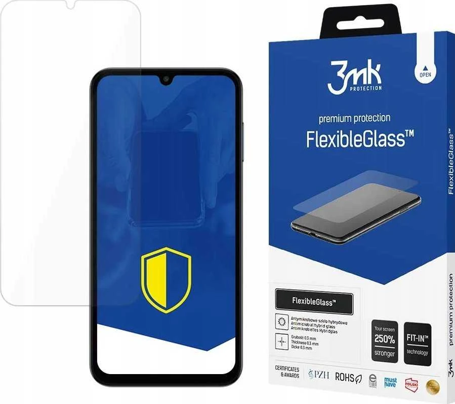 Hibridinis stiklas Samsung Galaxy M15 5G 3mk lankstus stiklo hibridinis plėvelė