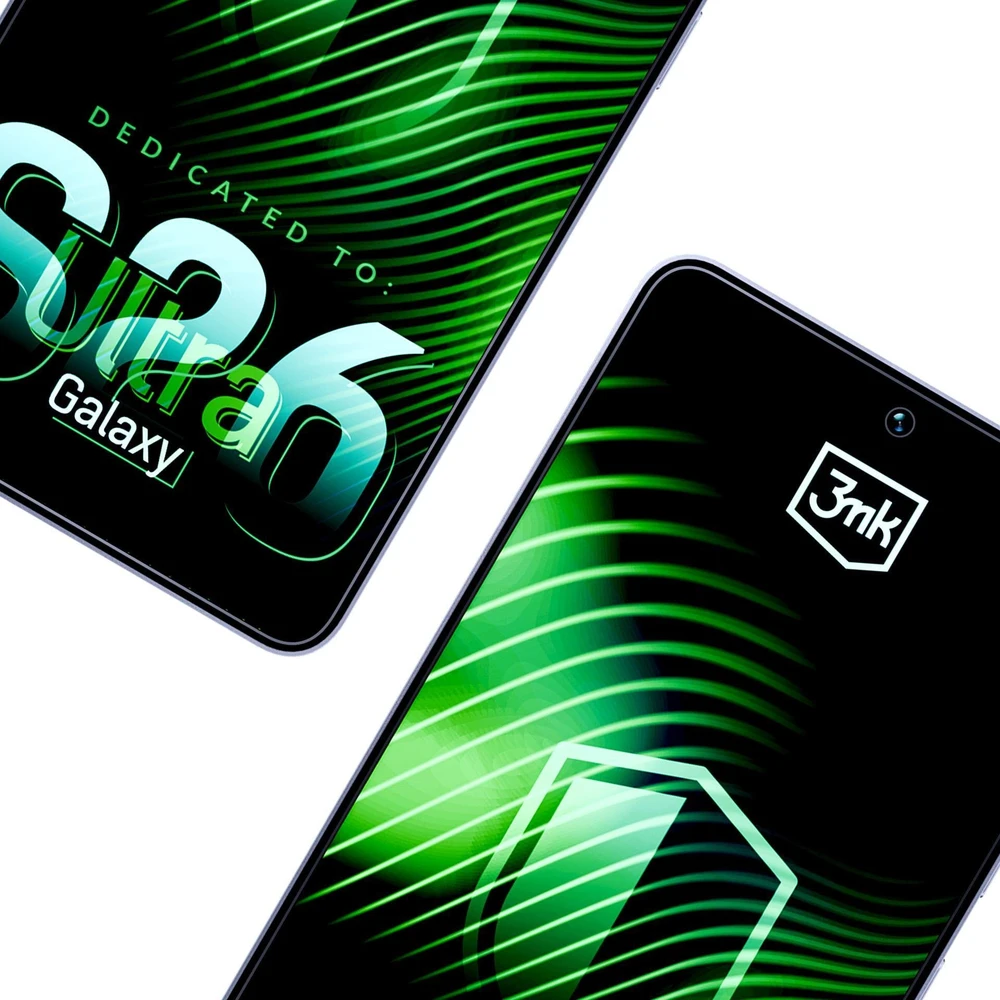 3MK „FlexibleGlass Hybrid Glass“ apsauginis stiklas „Samsung Galaxy S26 Ultra“ telefonui
