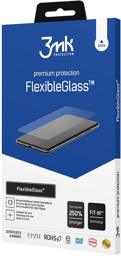 3MK „FlexibleGlass Hybrid Glass“ apsauginis stiklas „Samsung Galaxy S26 Ultra“ telefonui