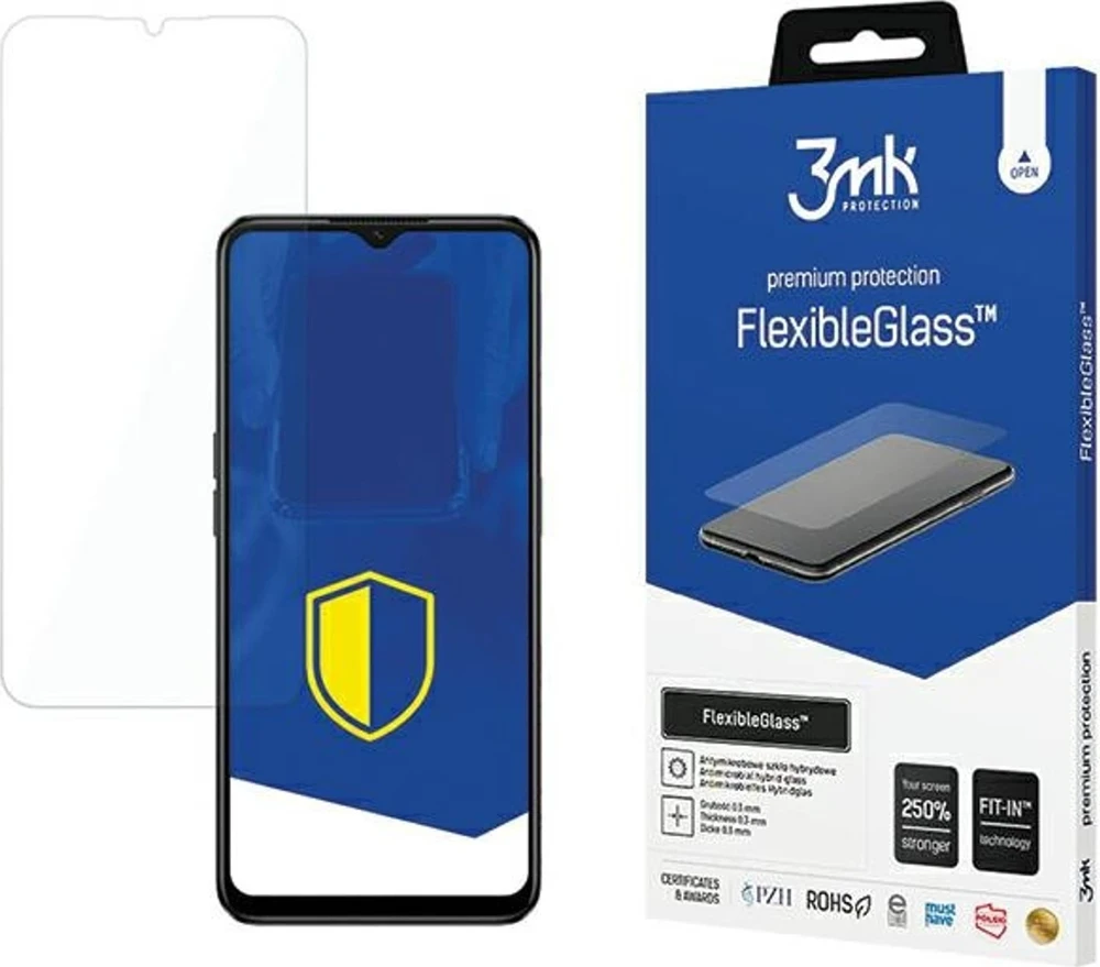 3MK FlexibleGlass Xiaomi Redmi Note 9 Pro Max hibridinis stiklas
