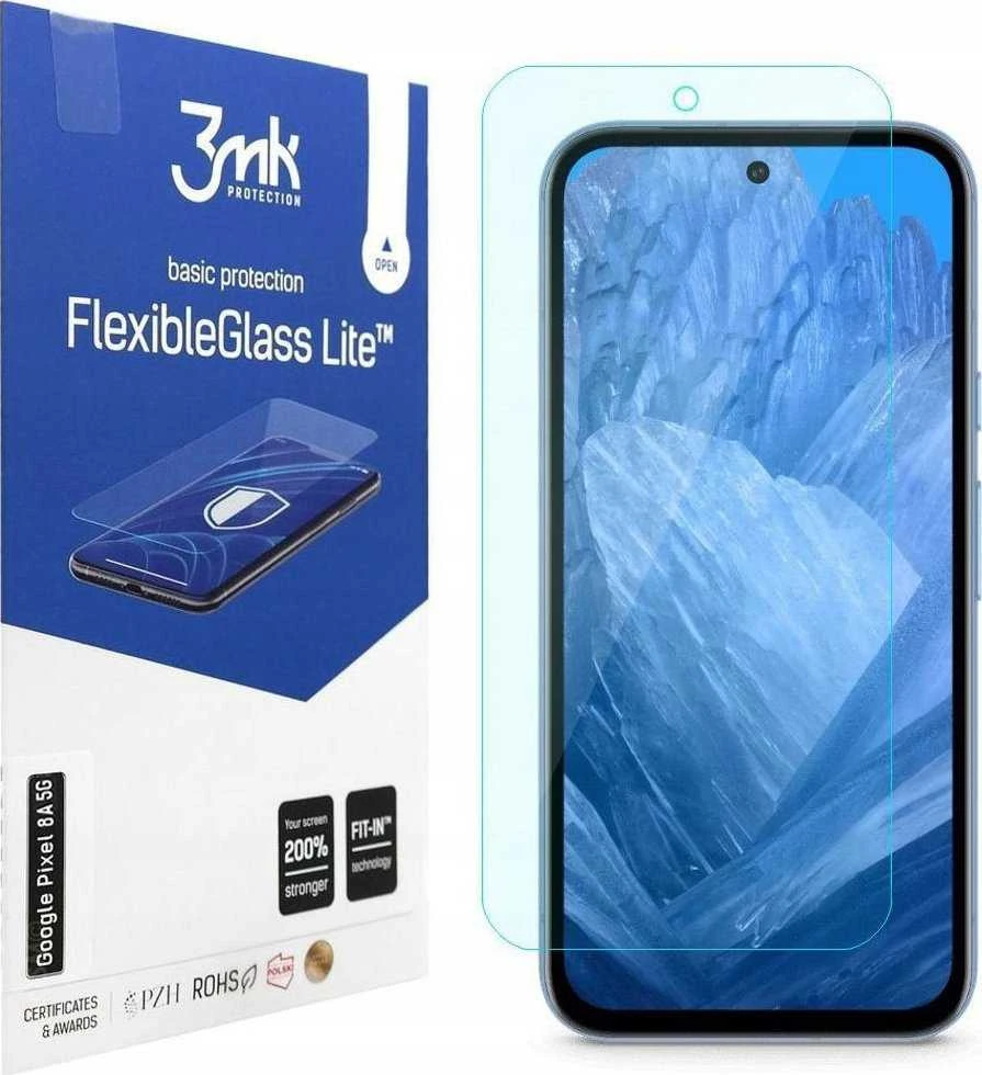 3mk FlexibleGlass Lite - Hybrid glass skirtas Google Pixel 8A