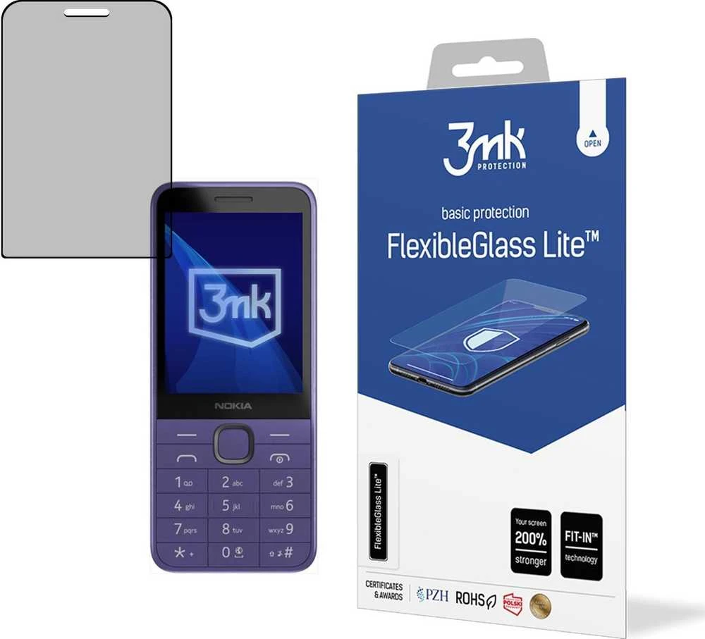 3Mk apsauga hibridinis stiklas 3mk FlexibleGlass Lite Nokia 235 4G / 215 4G