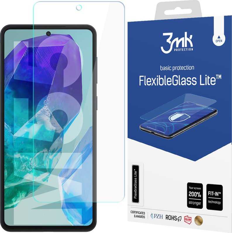 3mk FlexibleGlass Lite - Hybrid Glass skirtas Samsung Galaxy M55 5G