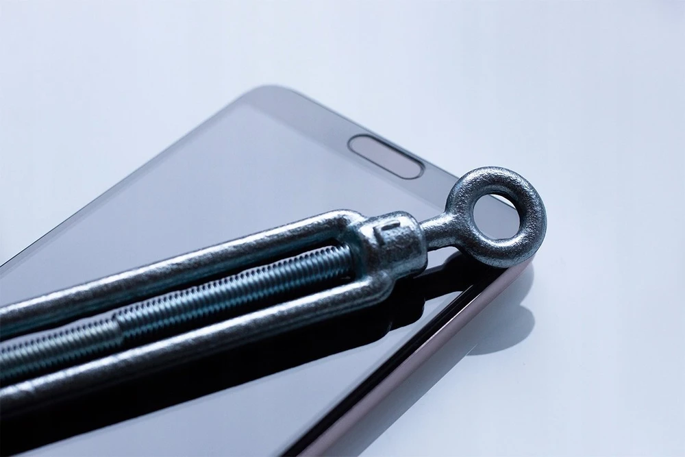 3MK FlexibleGlass Max Samsung Galaxy A35 5G juodas, hibridinis stiklas su sustiprintais kraštais