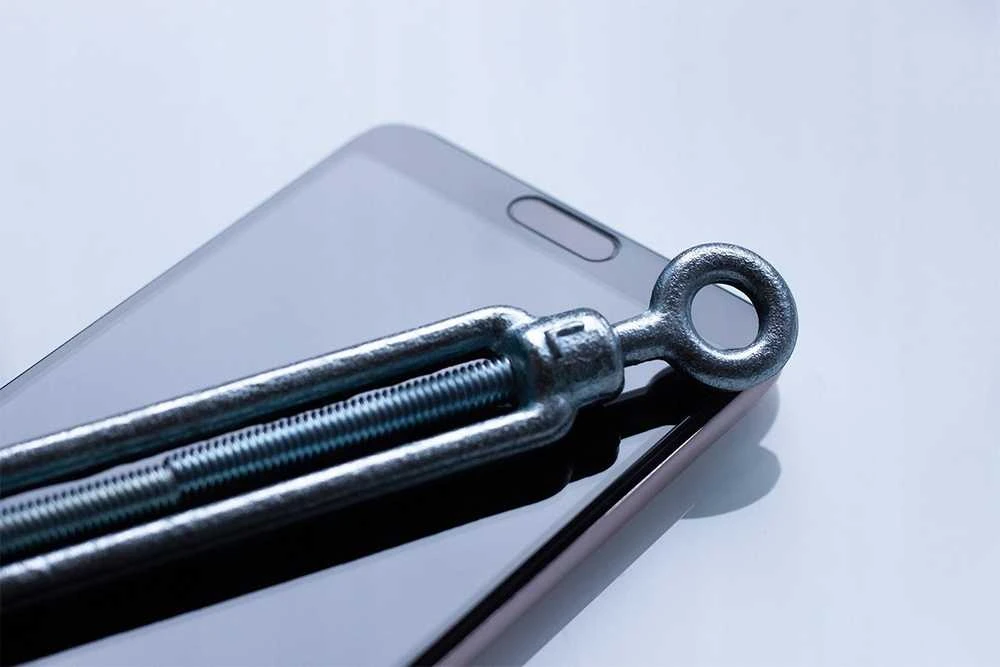 3MK FlexibleGlass Max Samsung Galaxy S24 Ultra juodas, hibridinis stiklas su sustiprintais kraštais