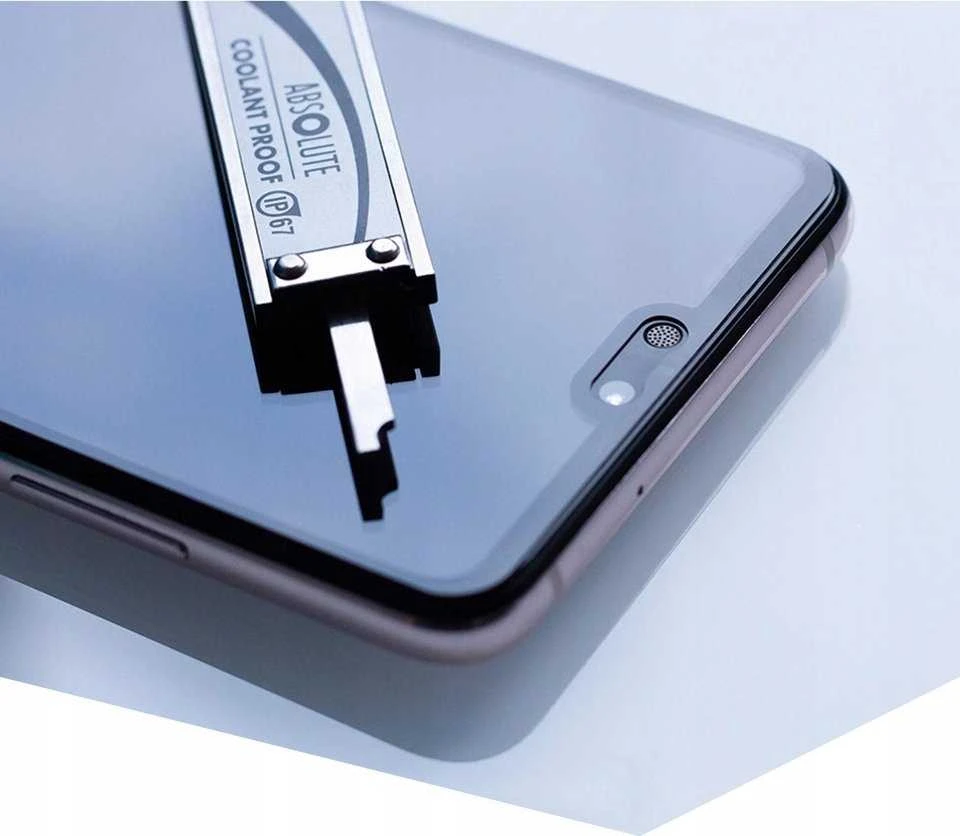3MK FlexibleGlass Max Samsung Galaxy S24 Ultra juodas, hibridinis stiklas su sustiprintais kraštais