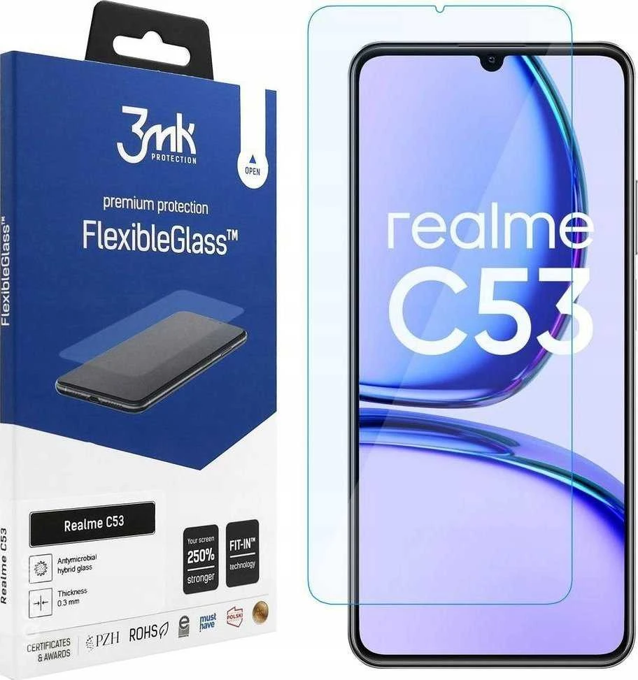 Realme C53 - 3mk FlexibleGlass™