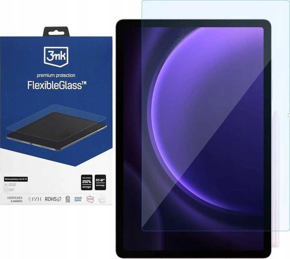 3MK „FlexibleGlass“ „Samsung Galaxy Tab S9 FE“ su 11 colių hibridiniu stiklu