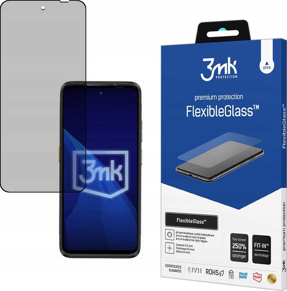 3Mk apsauga „Ulefone Armor 23 Ultra“ – 3mk FlexibleGlass