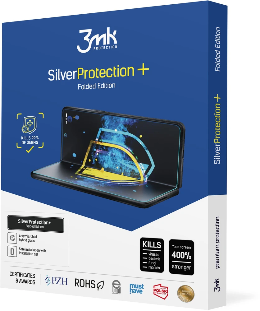 LCD apsauginė plėvelė 3mk Sidabrinis Protection+ Folded Edition Samsung F751 Z Flip7