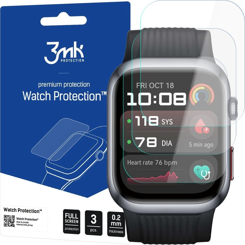 3MK kištukas ARC Huawei Watch D2 kištukas viso ekrano režimu