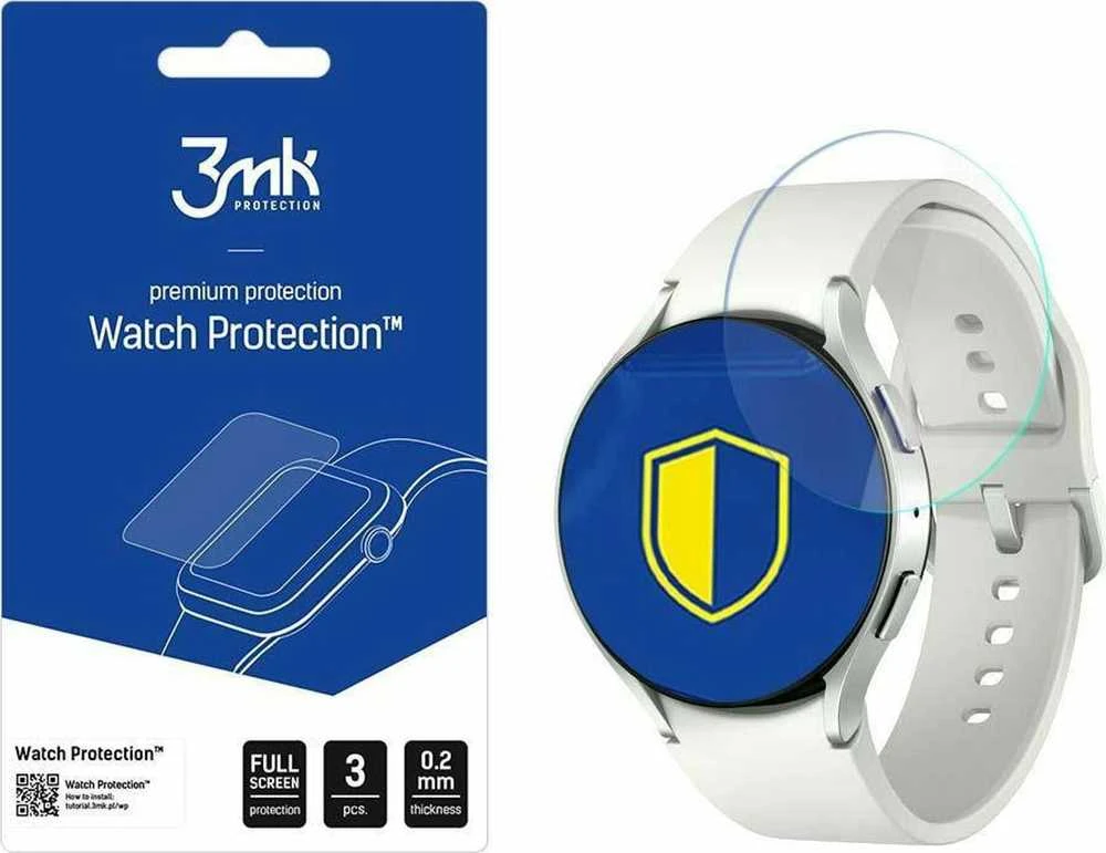 LCD apsauginis stikliukas 3mk Flexible Glass Samsung Watch 6 40mm