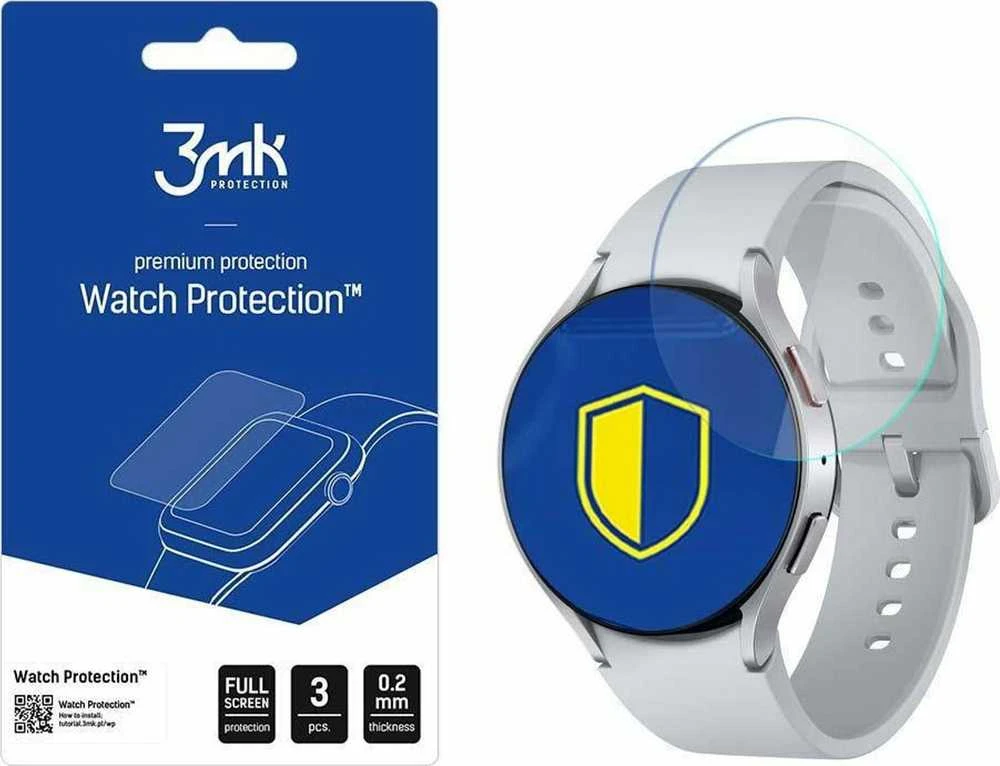 LCD apsauginis stikliukas 3mk Flexible Glass Samsung Watch 6 44mm