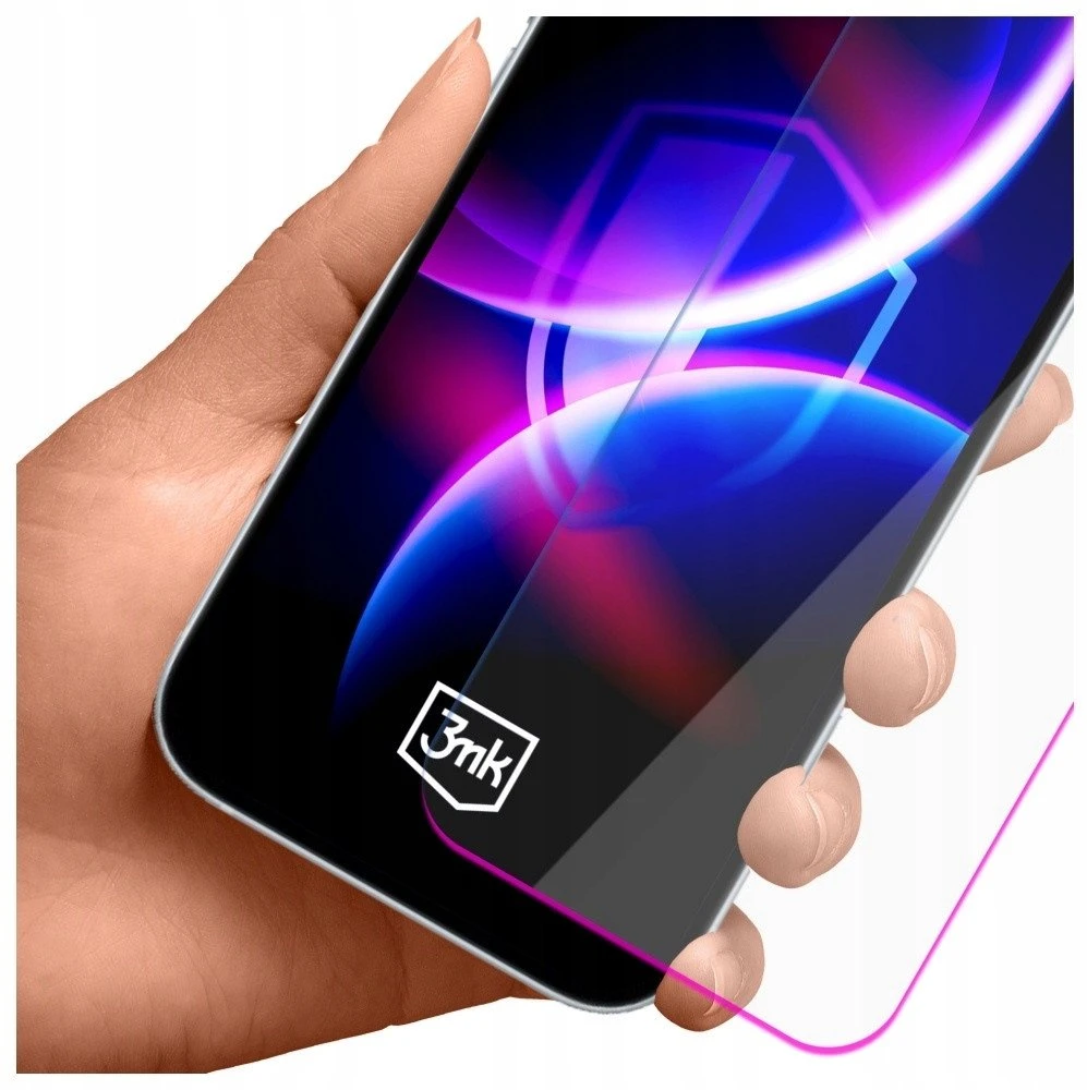 3Mk apsauginė grūdinto daugiasluoksnė apsauginė plėvelė „3mk StratCore700“, skirta „iPhone 15 Pro Max“.