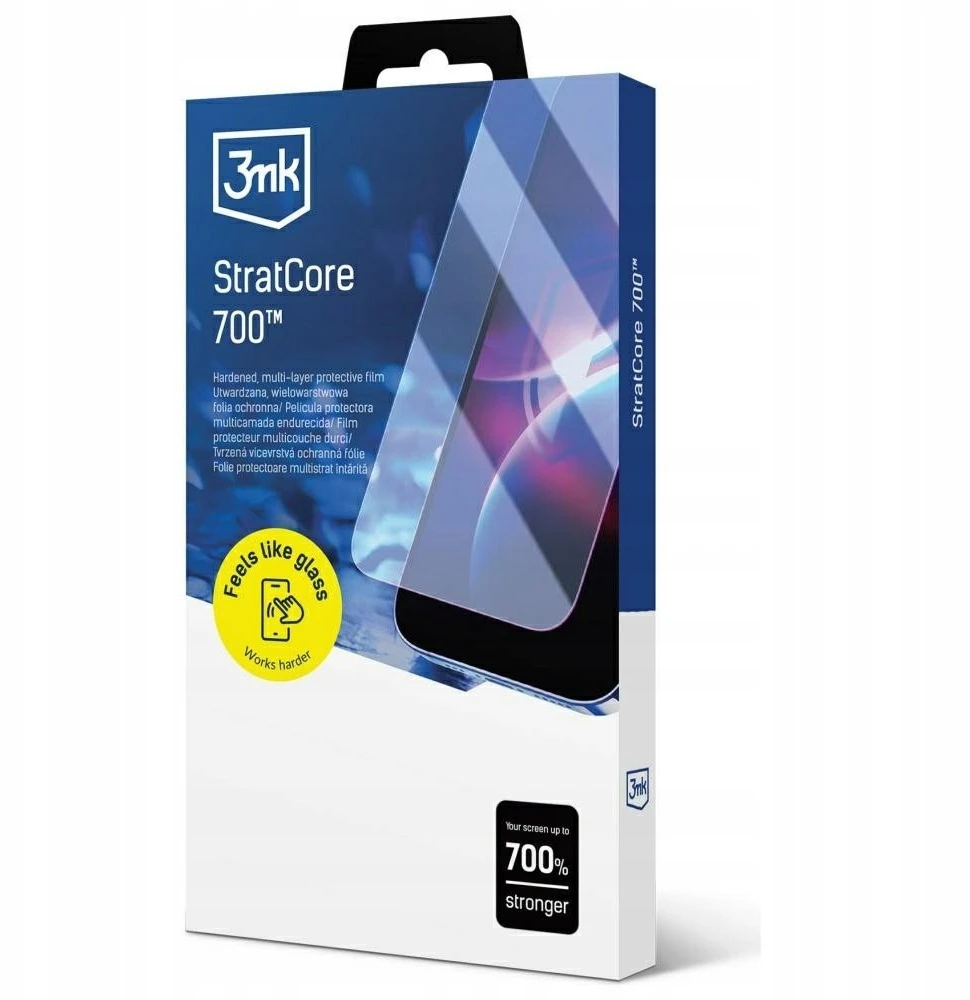 3Mk apsauginė grūdinta daugiasluoksnė apsauginė plėvelė, skirta „iPhone Air“ telefonui „3mk StratCore700“.