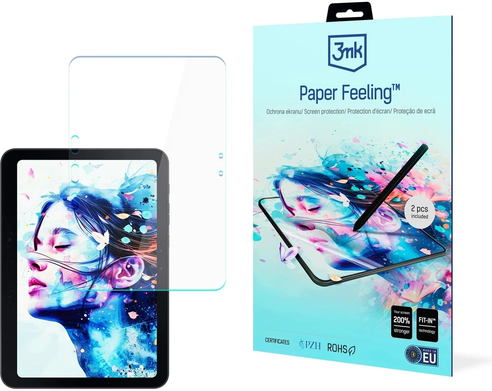3MK apsauginės plėvelės, skirtos iki 13 colių planšetiniams kompiuteriams („Samsung Galaxy Tab Active5 Pro“)
