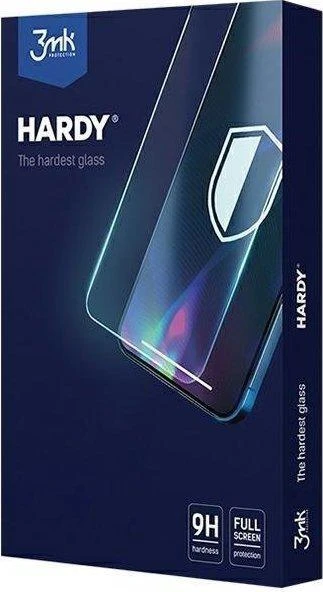 LCD apsauginis stikliukas 3mk Hardy Samsung S916 S23 Plus 5G juodas