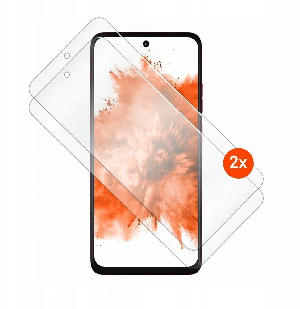 3MK Grūdintas stiklas FIXED do Motorola Moto G57 Power, 2ks, skaidrus