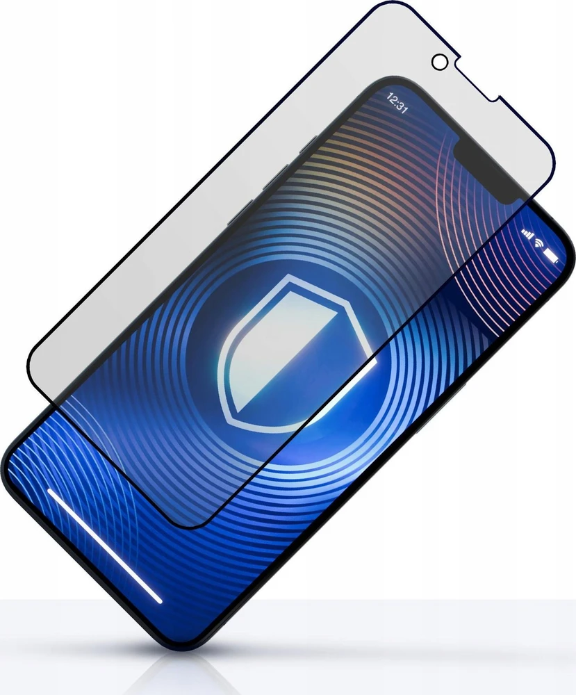 Grūdinto stiklo 3mk Hardglass Matt Max privatumas, skirtas Apple iPhone 13 Mini
