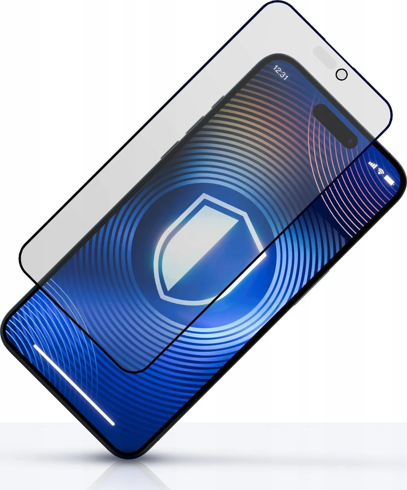 Grūdintas stiklas 3mk Hardglass Matt Max Privatumas Apple iPhone 14 Pro