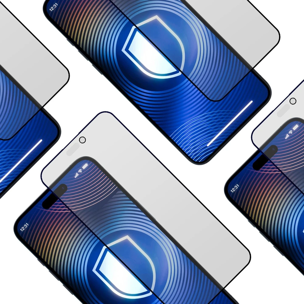 Grūdintas stiklas 3mk Hardglass Matt Max Privatumas Apple iPhone 14 Pro