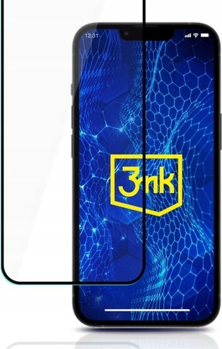 3mk HardGlass Max Lite Apsauginis stiklas with Juodas Frame for Apple iPhone 16 Pro Max