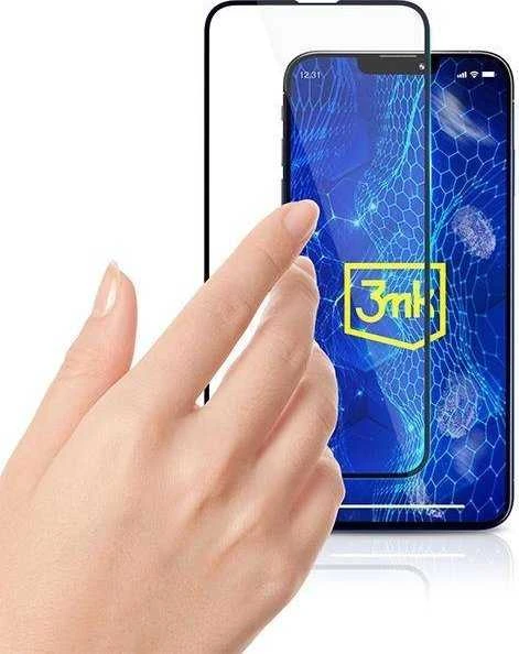 3MK HardGlass Max Lite Xiaomi Redmi 11Prime juoda/juodas Fullscreen Glass