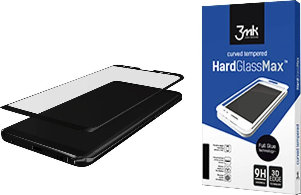 3MK HardGlass Max 3D ekrano apsauga, Samsung, Galaxy Note 10, grūdintas stiklas, skaidrus