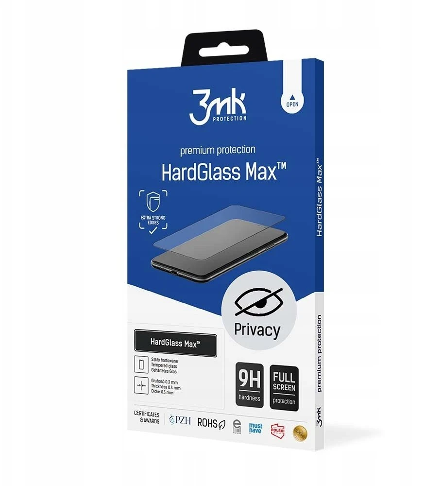 3Mk apsauga 3mk HardGlass Max Privacy privatumo stiklas iPhone X / XS / 11 Pro