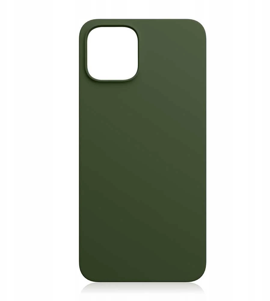 Dėklas 3MK Hardy MagSilicone Apple iPhone 15 Plus tamsiai žalias
