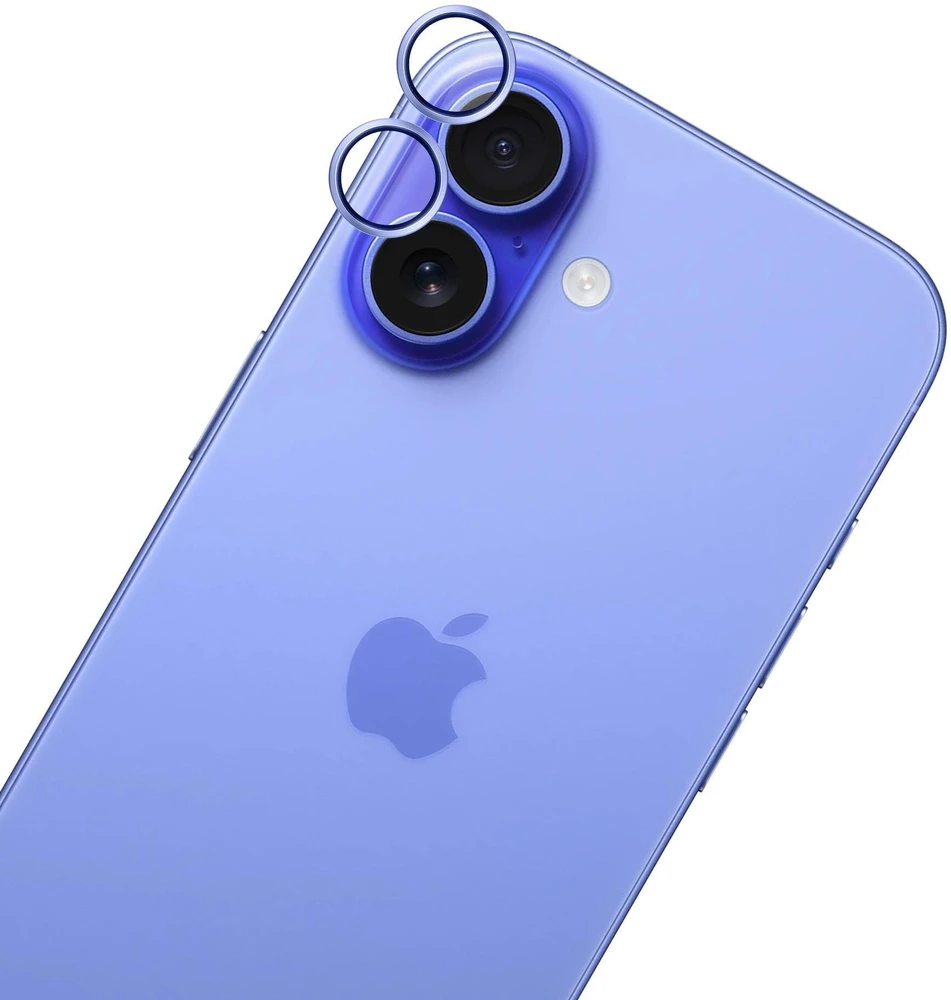 3Mk apsauga 3mk HARDY objektyvo apsaugos Pro objektyvo stiklas iPhone 17 - mėlynas