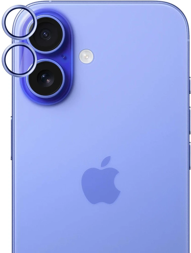 3Mk apsauga 3mk HARDY objektyvo apsaugos Pro objektyvo stiklas iPhone 17 - mėlynas