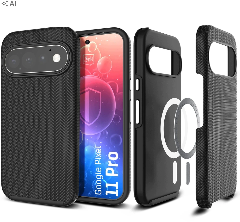 3mk Hardy Shockproof MagCase dėklas Google Pixel 11 Pro
