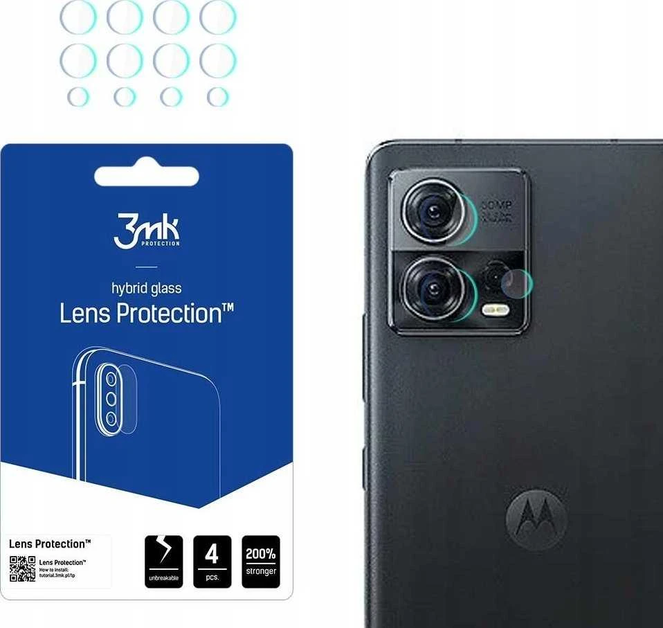 3mk Lens Protection™ hibridinis fotoaparato stiklas Motorola Edge 30 Fusion