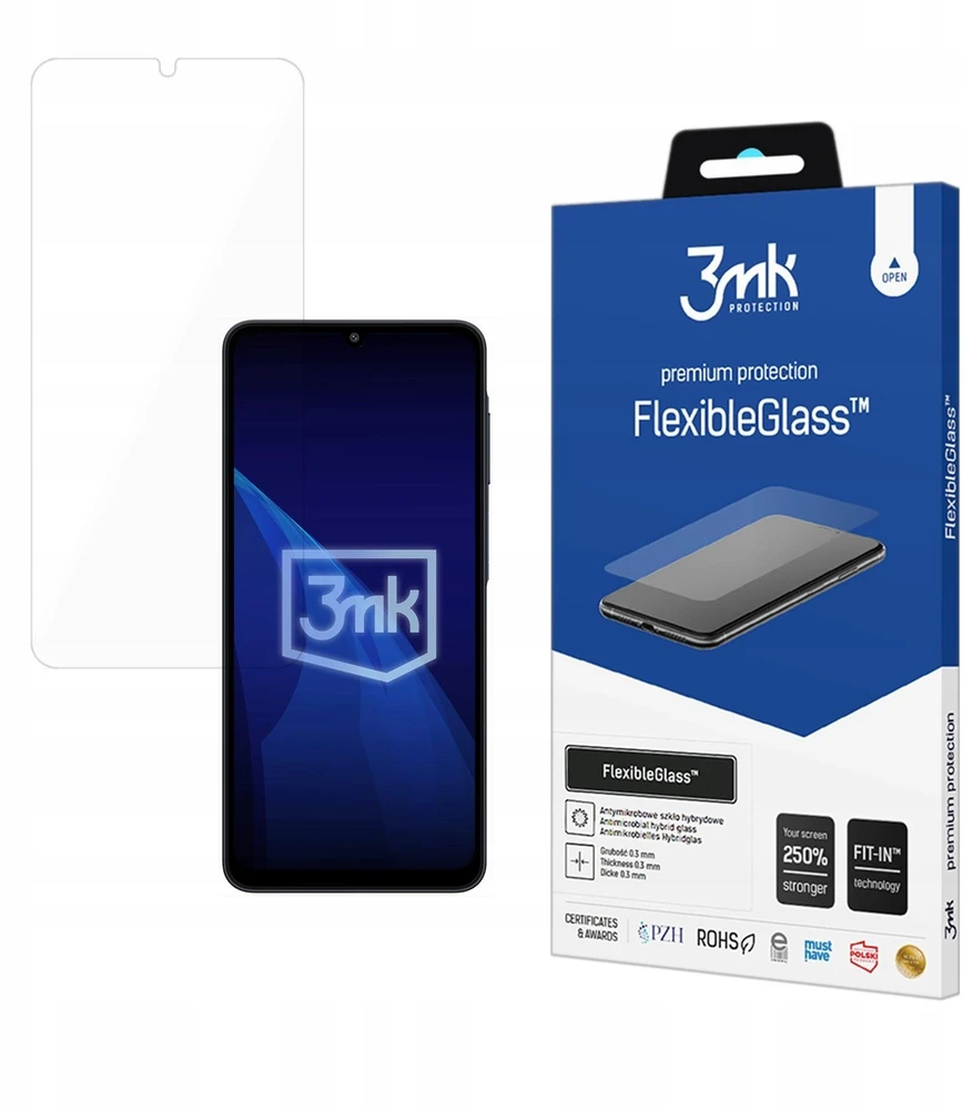 3mk „FlexibleGlass“ hibridinis stiklas, skirtas „Samsung Galaxy M07“