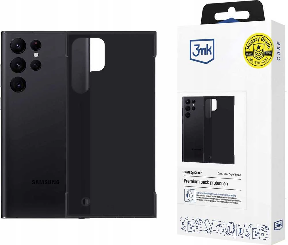 Dėklas Samsung Galaxy S22 Ultra 5G - 3mk Just20g Matt Case