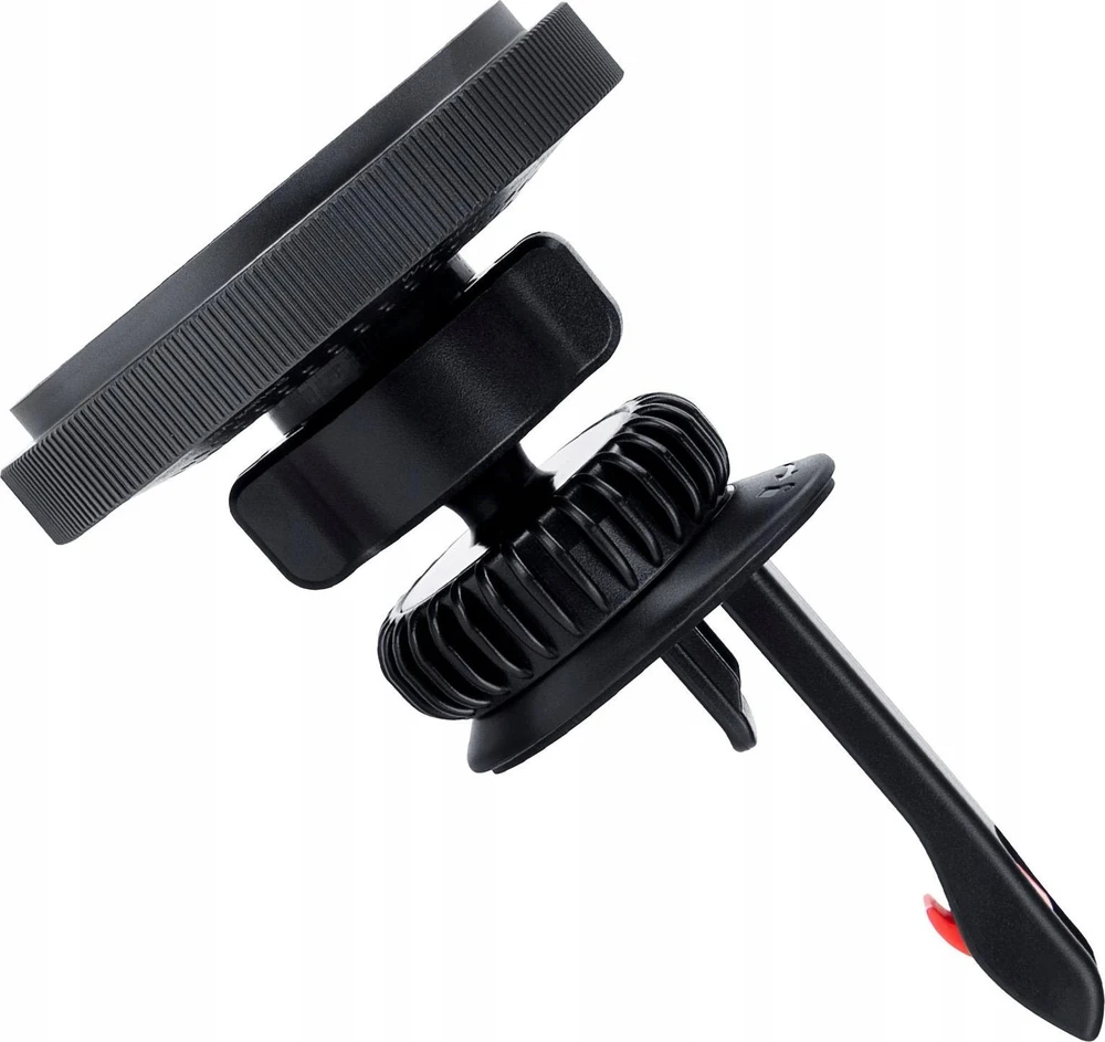 3MK Car MagCharger 15W indukcinio įkrovimo laikiklis ventiliacijos angai juodos spalvos