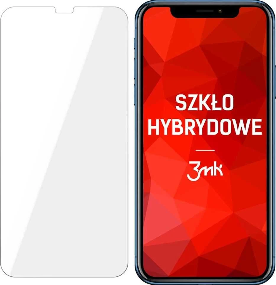 3MK FlexibleGlass Ekrano apsauga, Apple, iPhone XI, Nedūžtantis hibridinis stiklas, Skaidrus