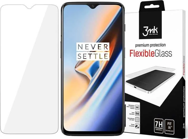 3Mk apsauga „OnePlus 6T“ – 3mk lankstus stiklas