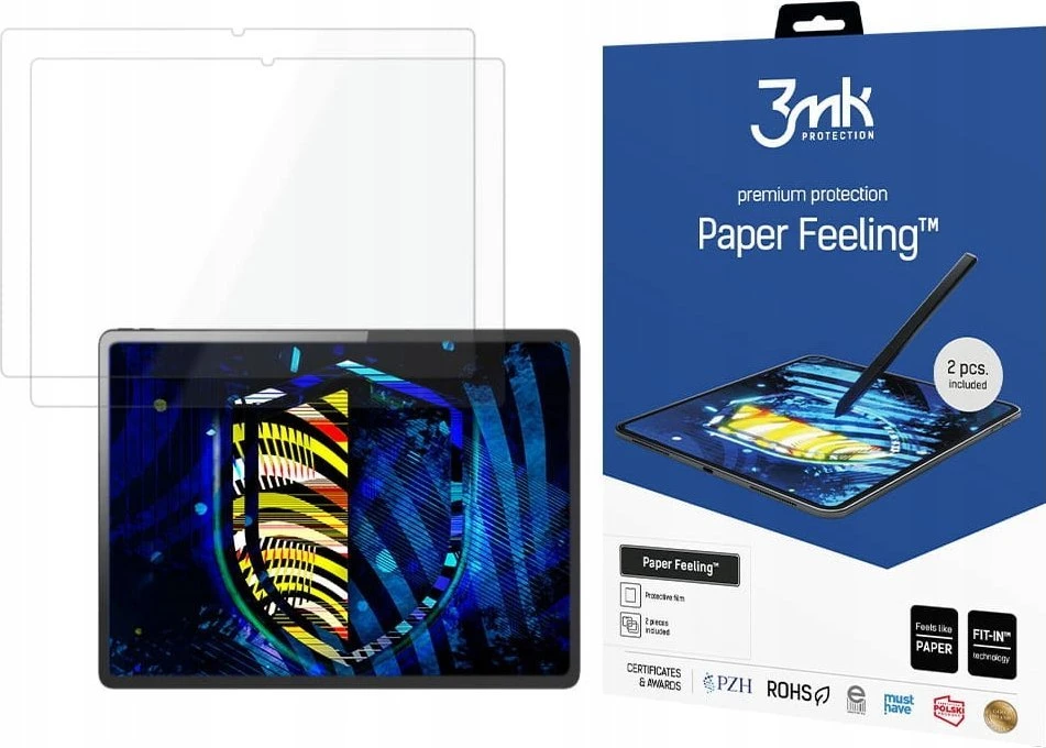 3mk Paper Feeling™ Matte Apsauginė plėvelė skirta Lenovo Tab P12